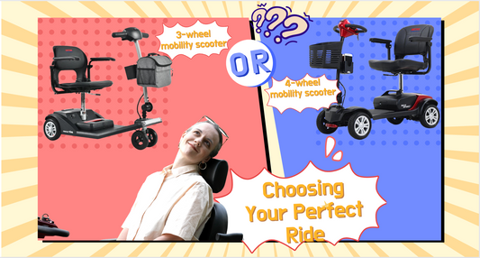 3-Wheel vs. 4-Wheel Mobility Scooters: Choosing Your Perfect Ride