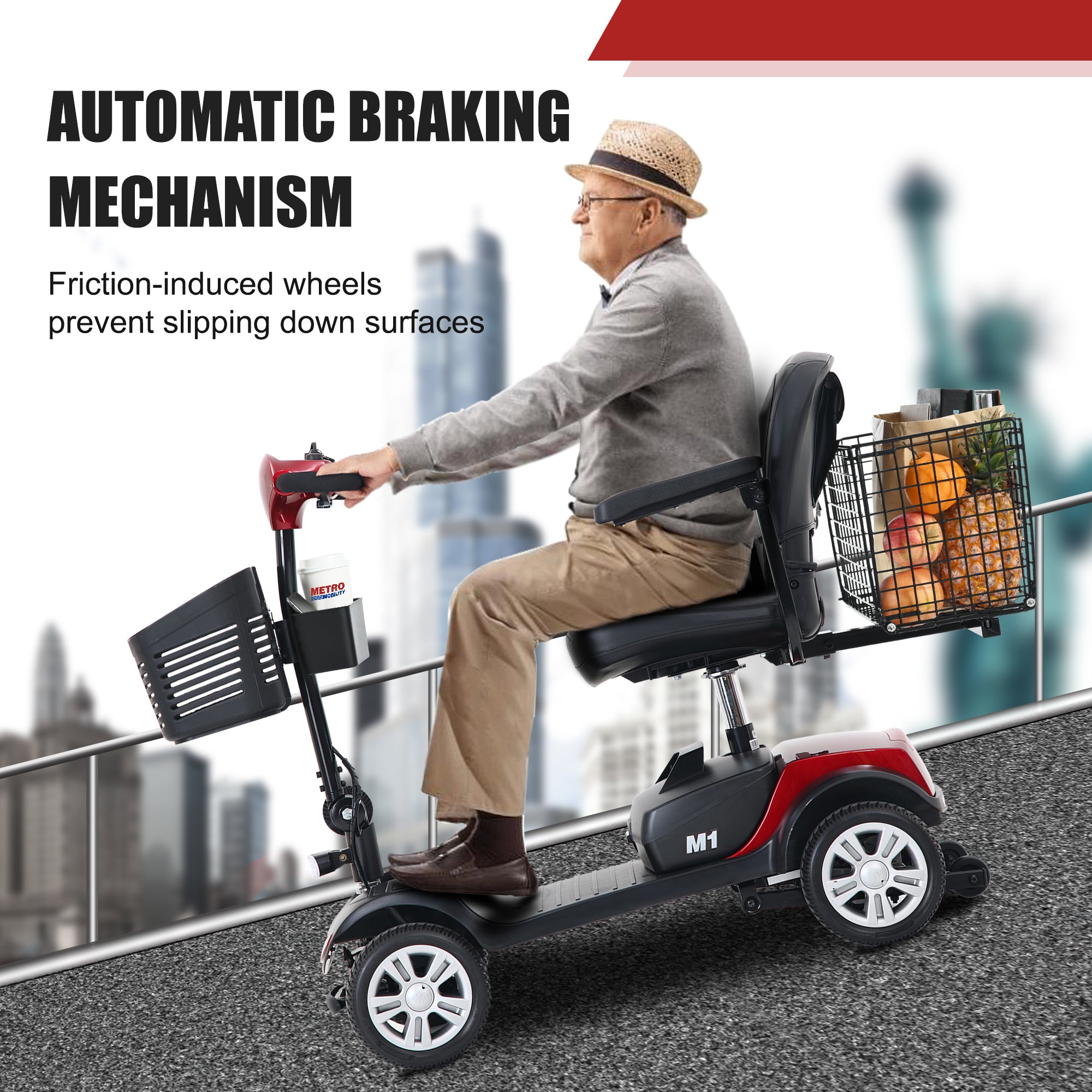 Metro Mobility M1 Portal 4-Wheel Heavy Duty Scooter