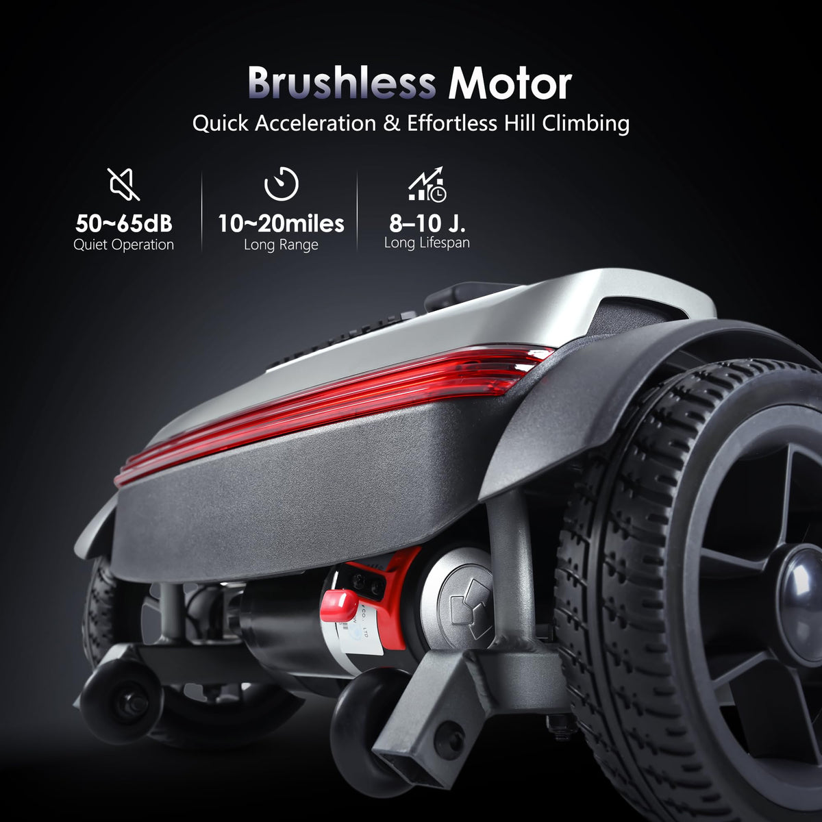 Metro Mobility AIR TRAVELLER 4-Wheel Folding Electric Mobility Scooter