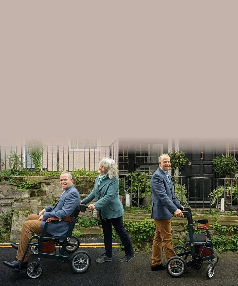 Glide 2 in 1 Rollator & Wheelchair