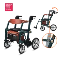 Glide 2 in 1 Rollator & Wheelchair
