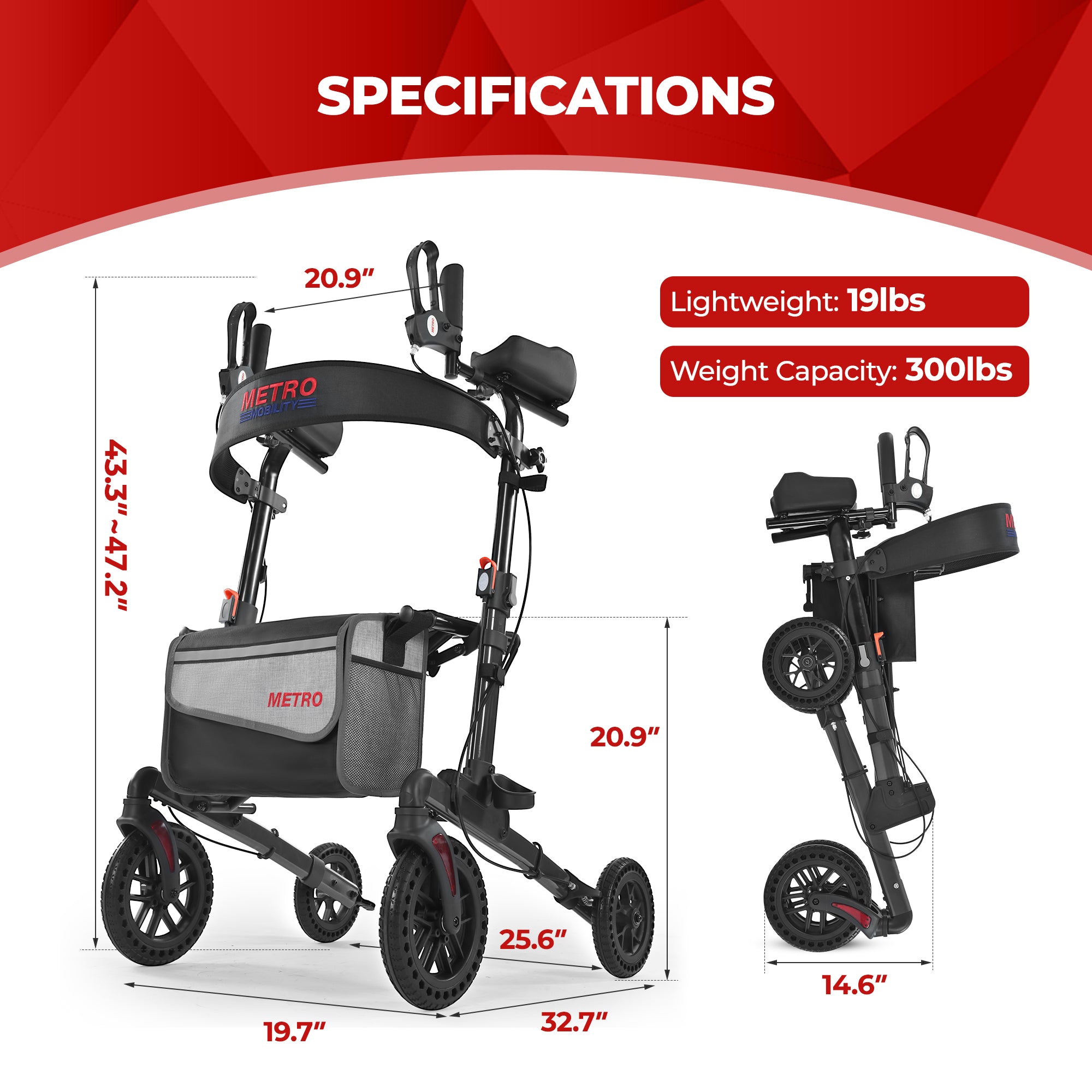 M905BU Rollator