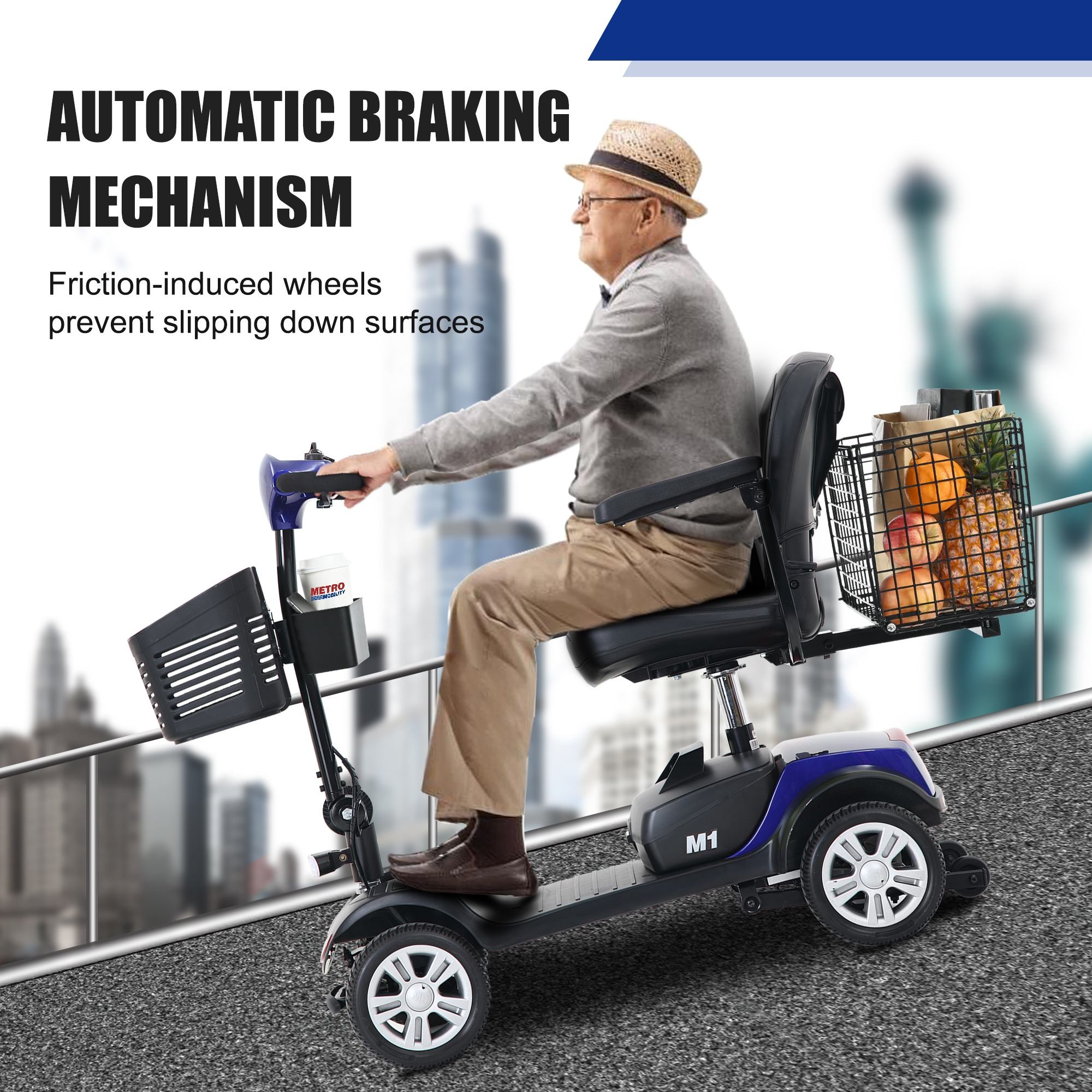 Metro Mobility M1 Portal 4-Wheel Heavy Duty Scooter
