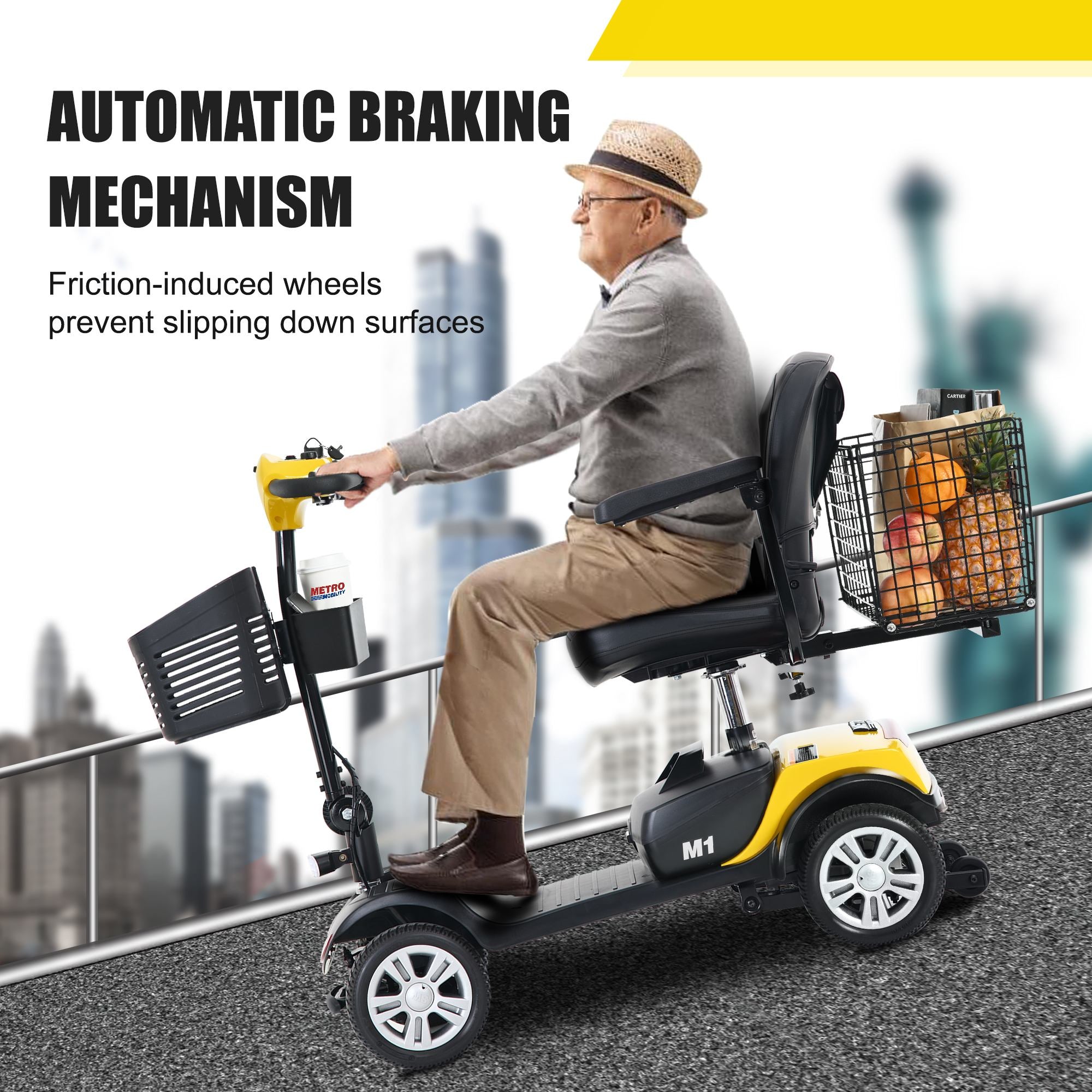 Metro Mobility M1 Portal 4-Wheel Heavy Duty Scooter