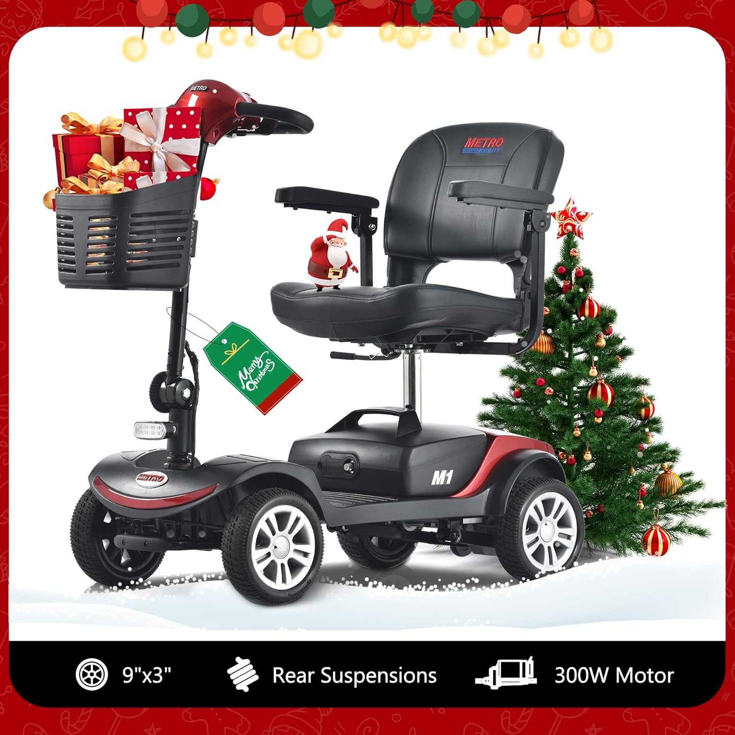 Metro Mobility M1 Portal 4-Wheel Mobility Scooter