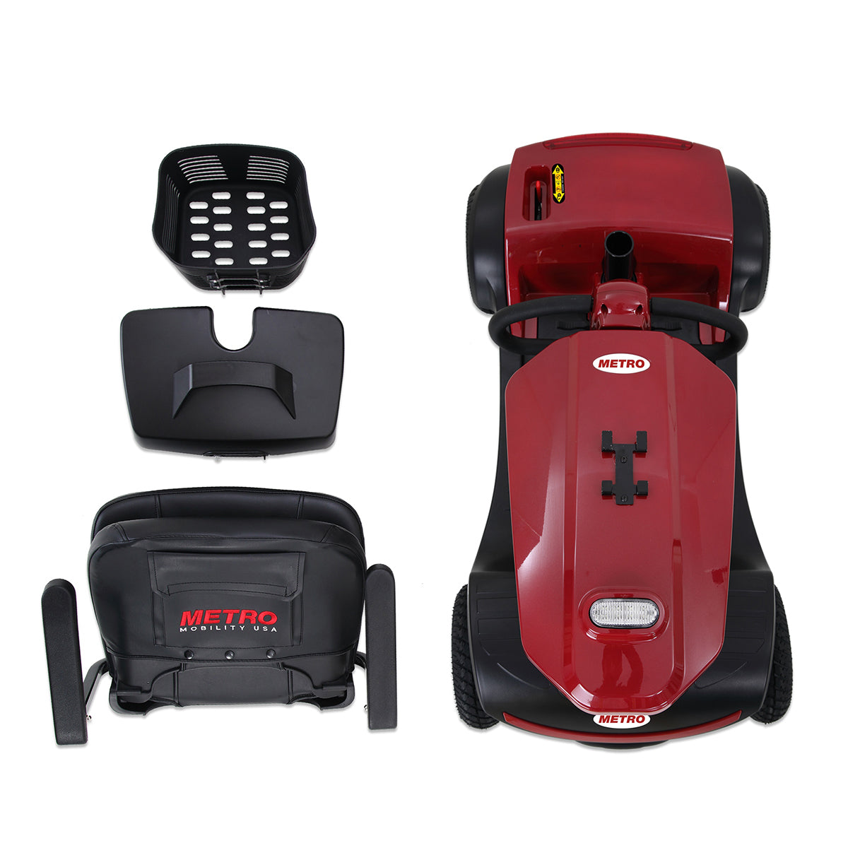 Metro Mobility Upgraded Patriot 4-Wheel Mobility Scooter