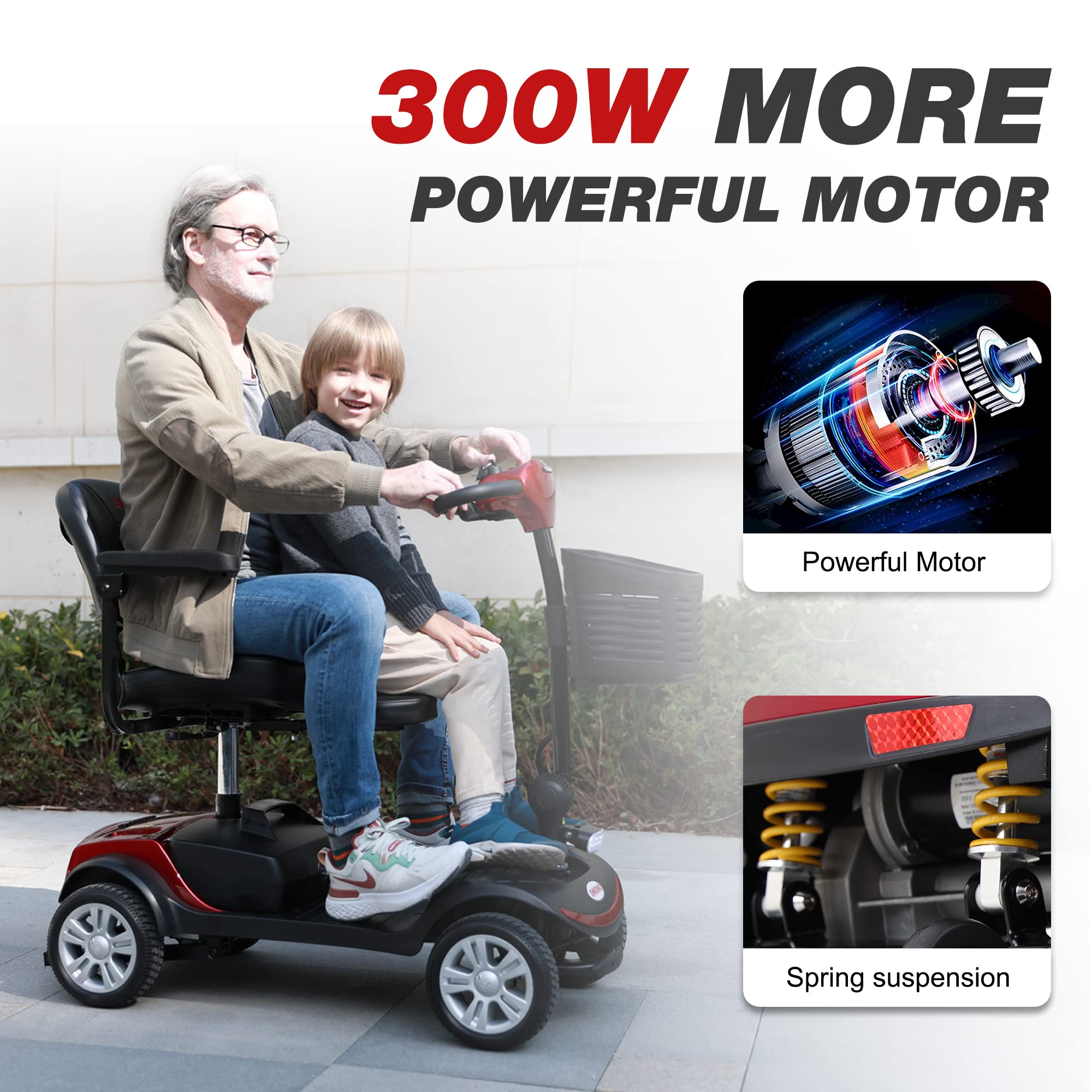 Metro Mobility M1 Portal 4-Wheel Mobility Scooter