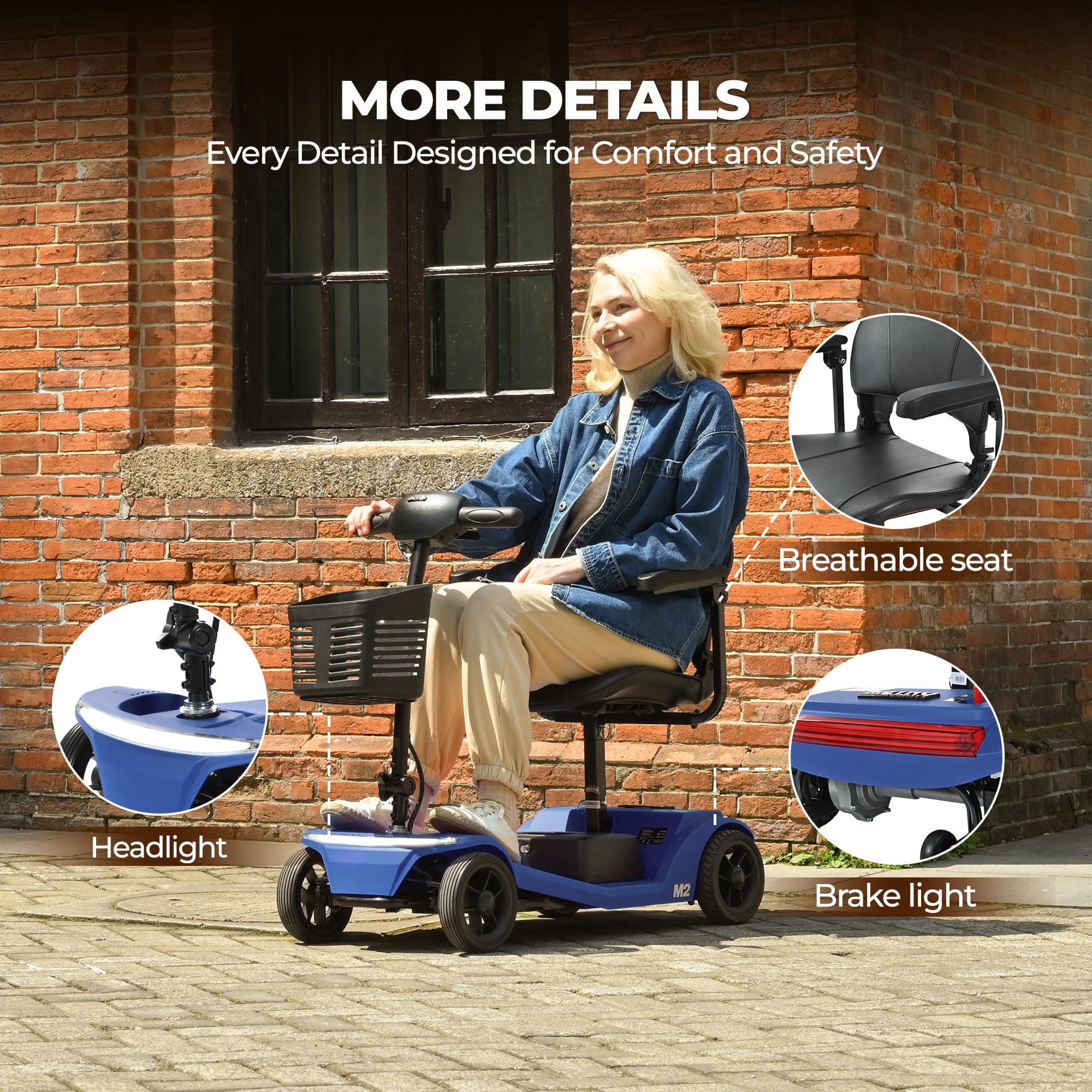 Metro Mobility M2 Heavy Duty Mobility Scooter