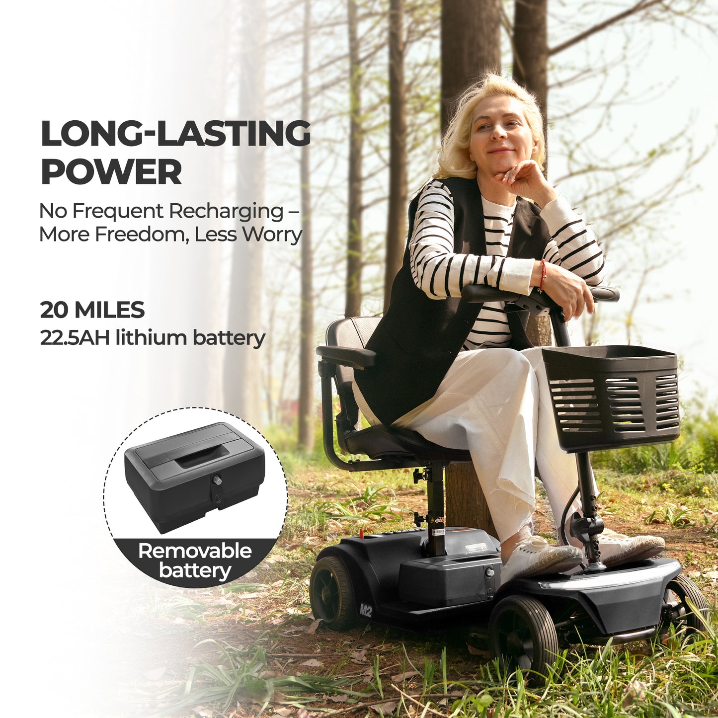 Metro Mobility M2 Heavy Duty Mobility Scooter