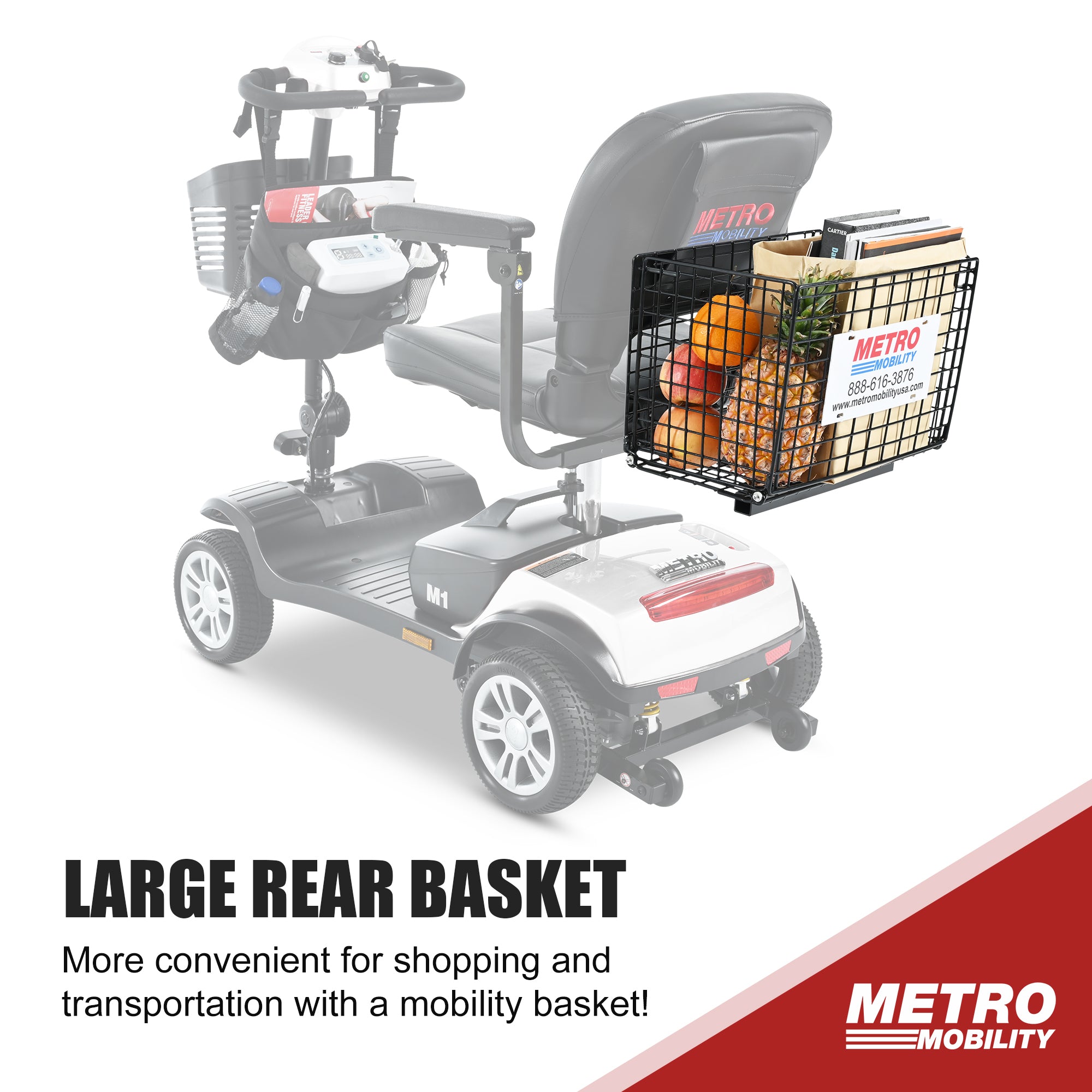 Metro Mobility M1 Portal 4-Wheel Heavy Duty Scooter