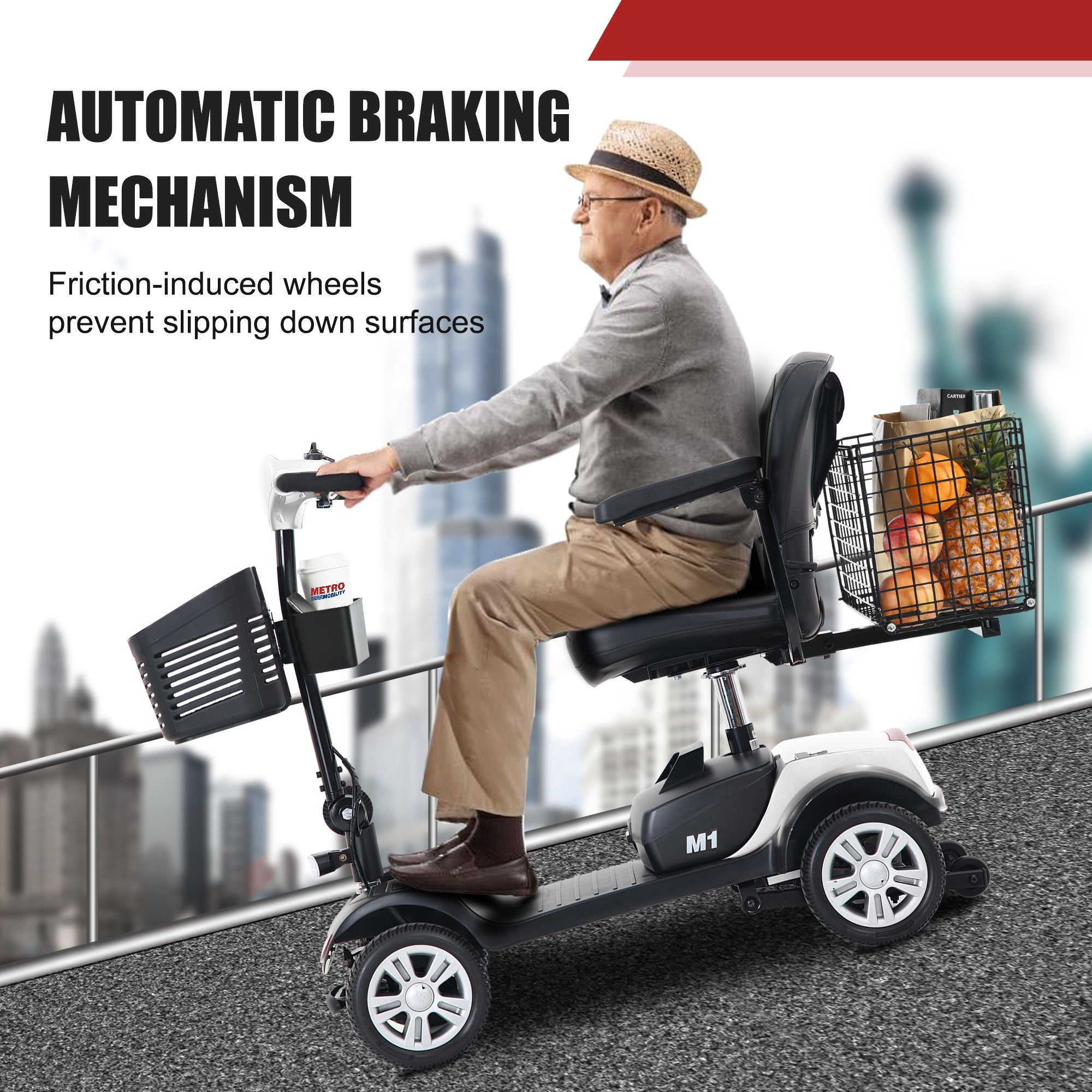 Metro Mobility M1 Portal 4-Wheel Heavy Duty Scooter