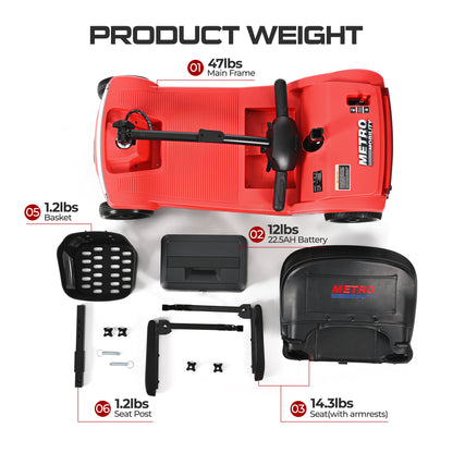 Metro Mobility M2 Heavy Duty Mobility Scooter