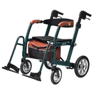 Glide 2 in 1 Rollator & Wheelchair