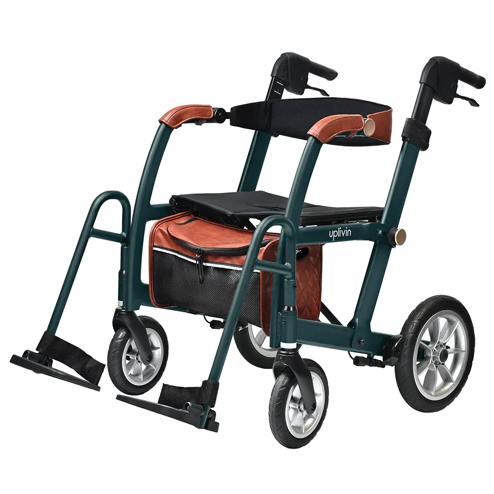 Glide 2 in 1 Rollator & Wheelchair