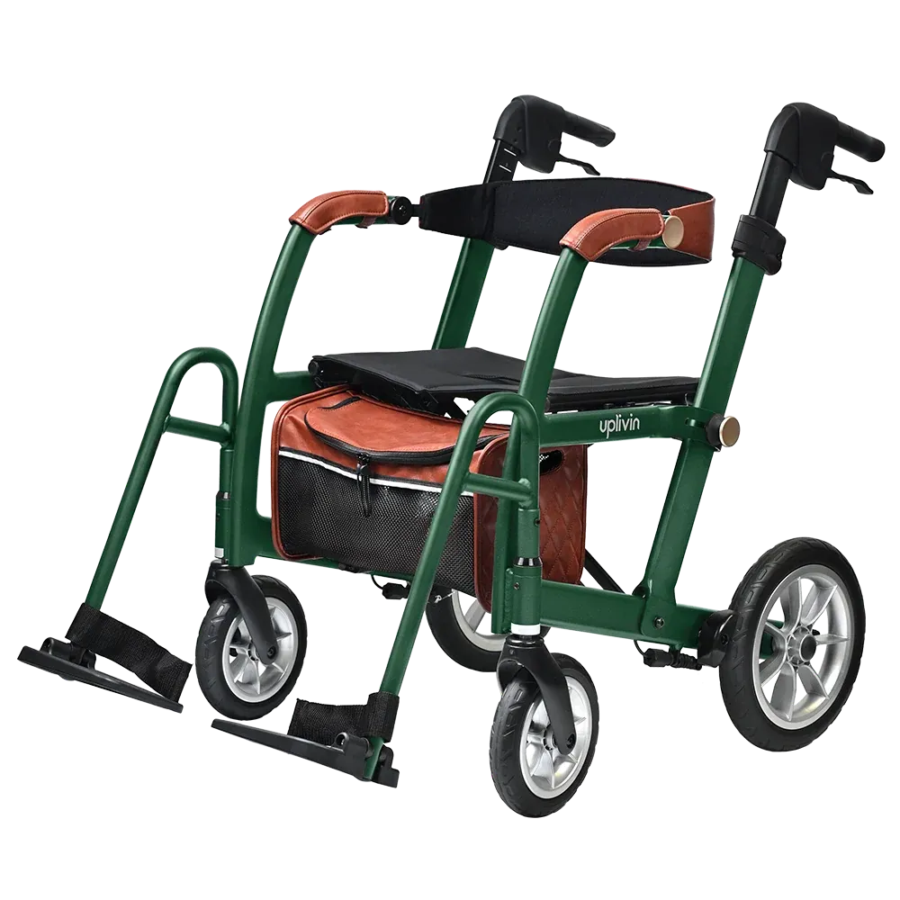 Glide 2 in 1 Rollator & Wheelchair
