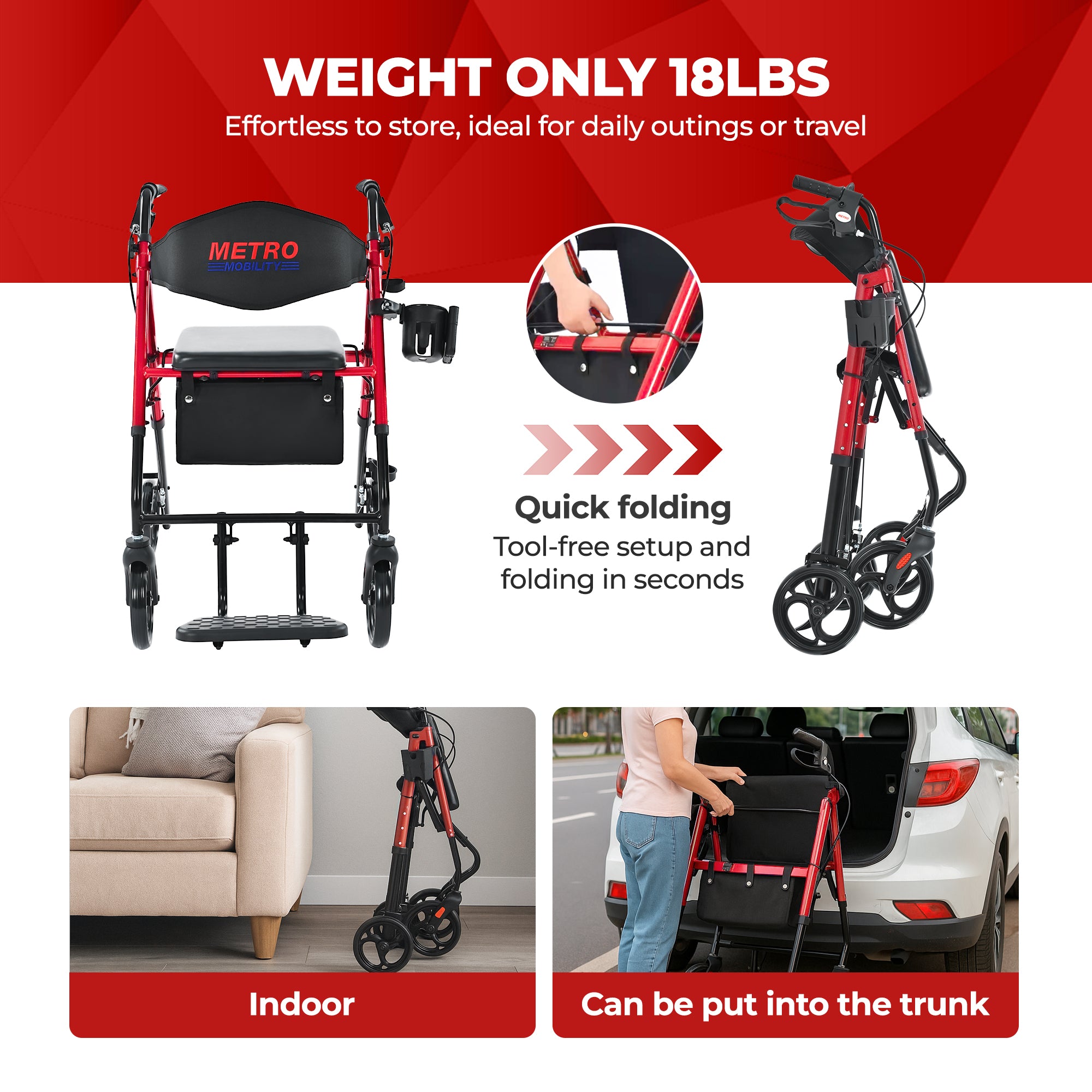 M913P Rollator