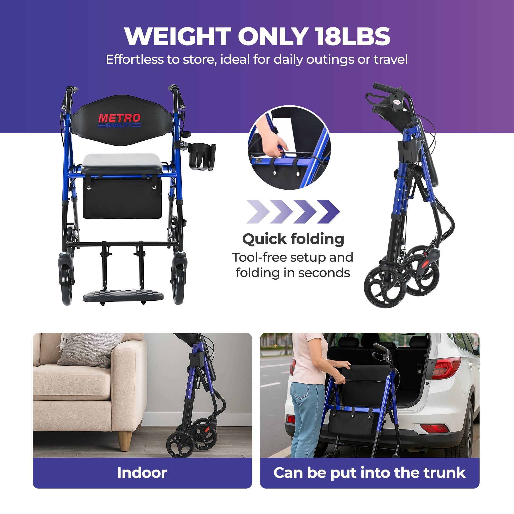 M913P Rollator