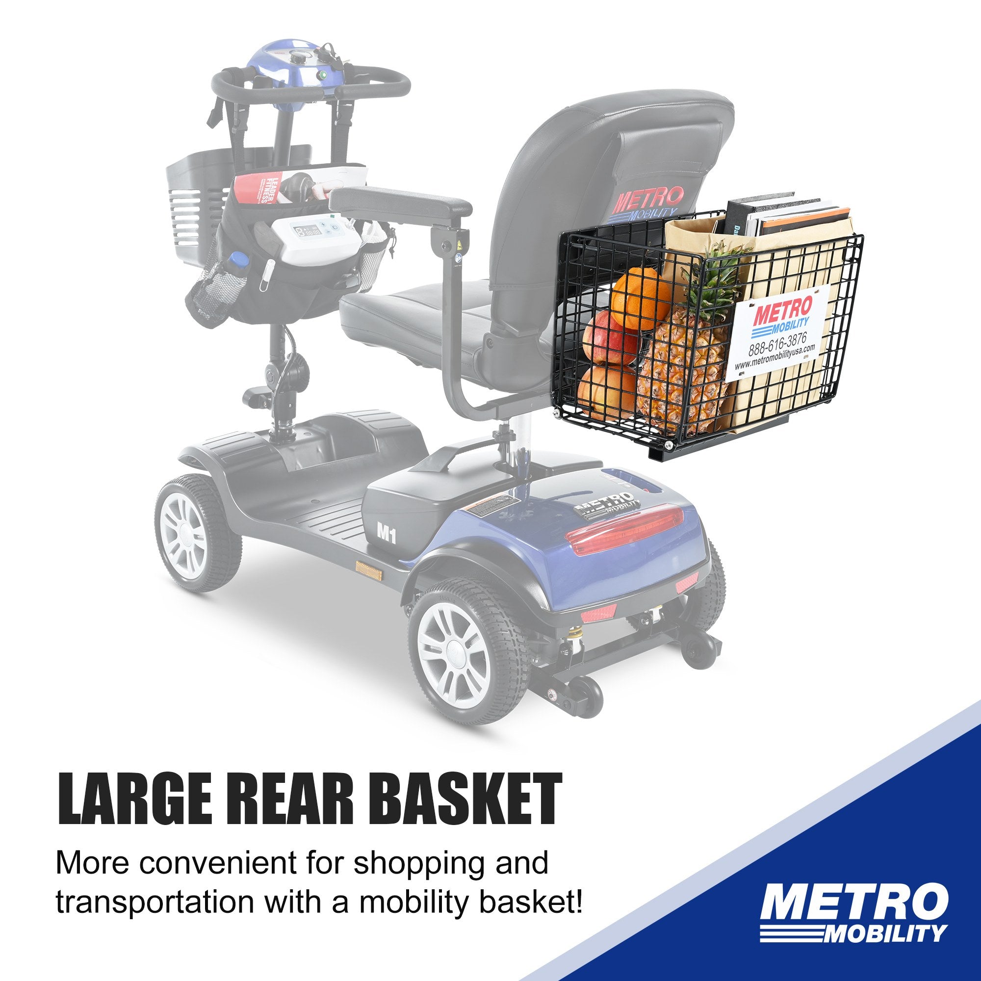 Metro Mobility M1 Portal 4-Wheel Heavy Duty Scooter