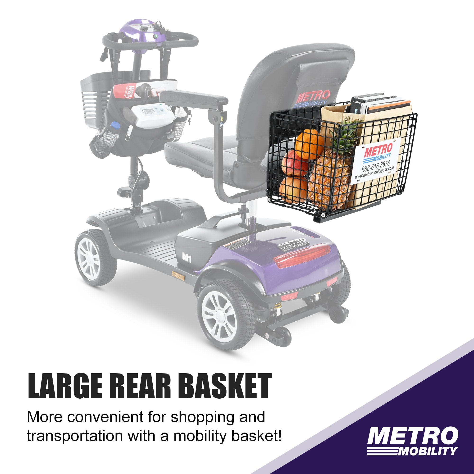 Metro Mobility M1 Portal 4-Wheel Heavy Duty Scooter