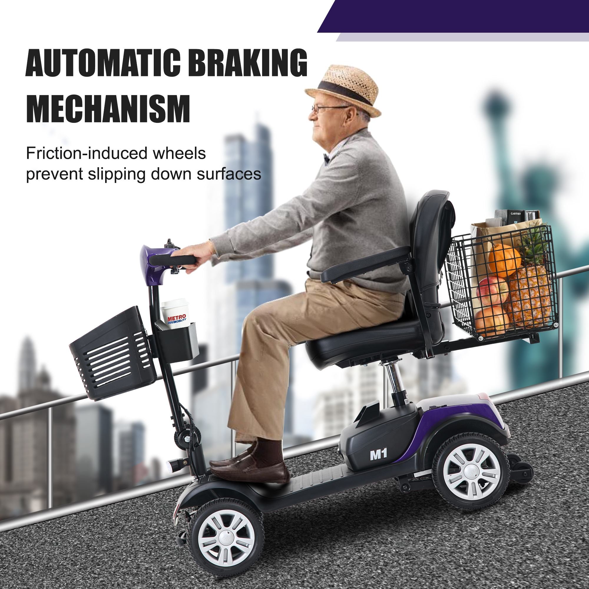 Metro Mobility M1 Portal 4-Wheel Heavy Duty Scooter