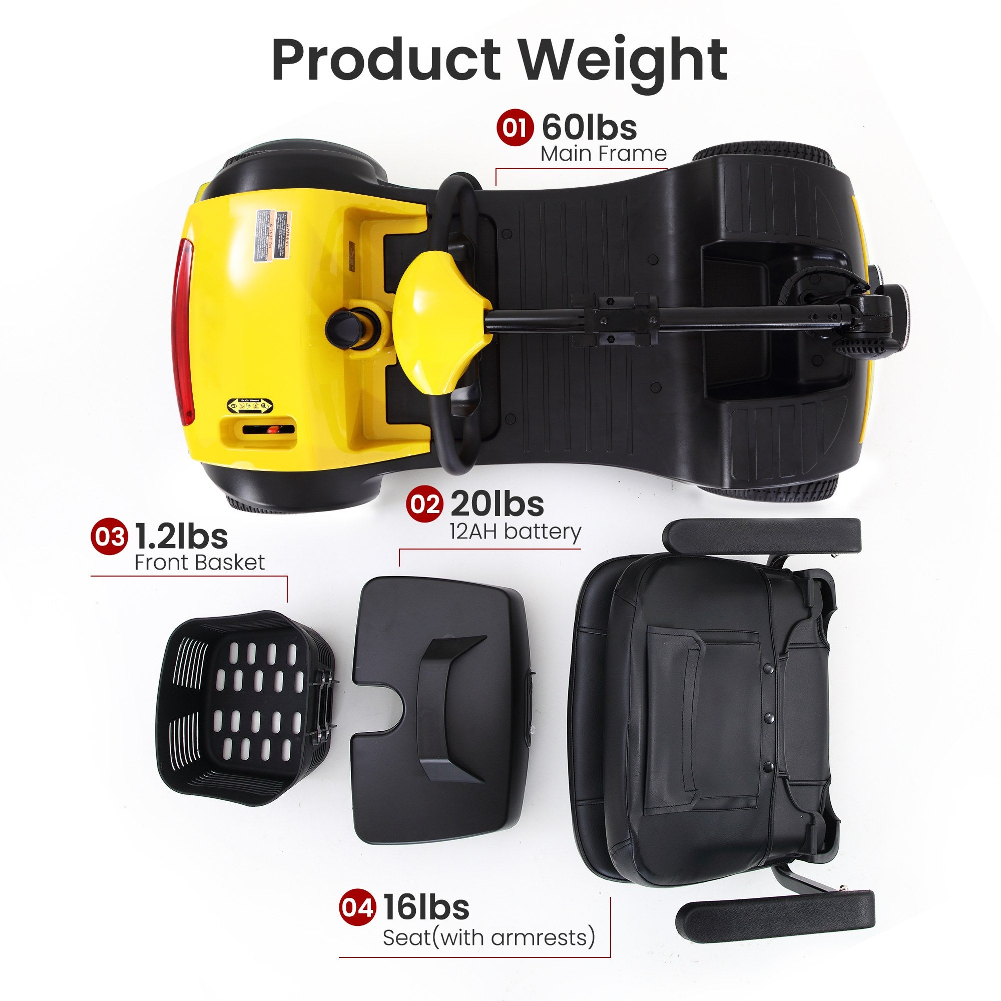 Metro Mobility M1 Portal 4-Wheel Heavy Duty Scooter