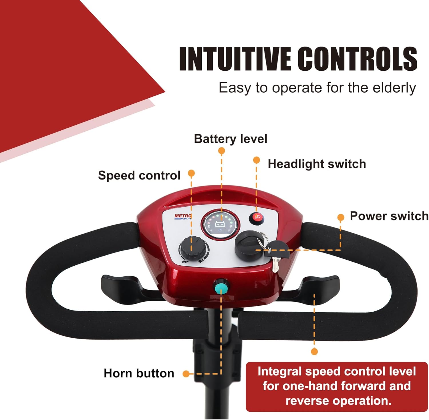 Metro Mobility M1 Portal 4-Wheel Mobility Scooter