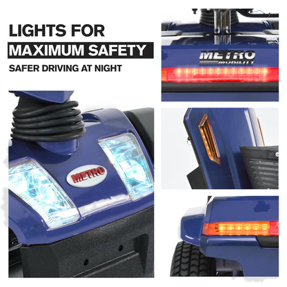 Metro Mobility S500 4-Wheel Electric Mobility Scooter