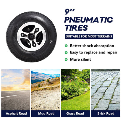 Metro Mobility Upgraded Patriot 4-Wheel Mobility Scooter