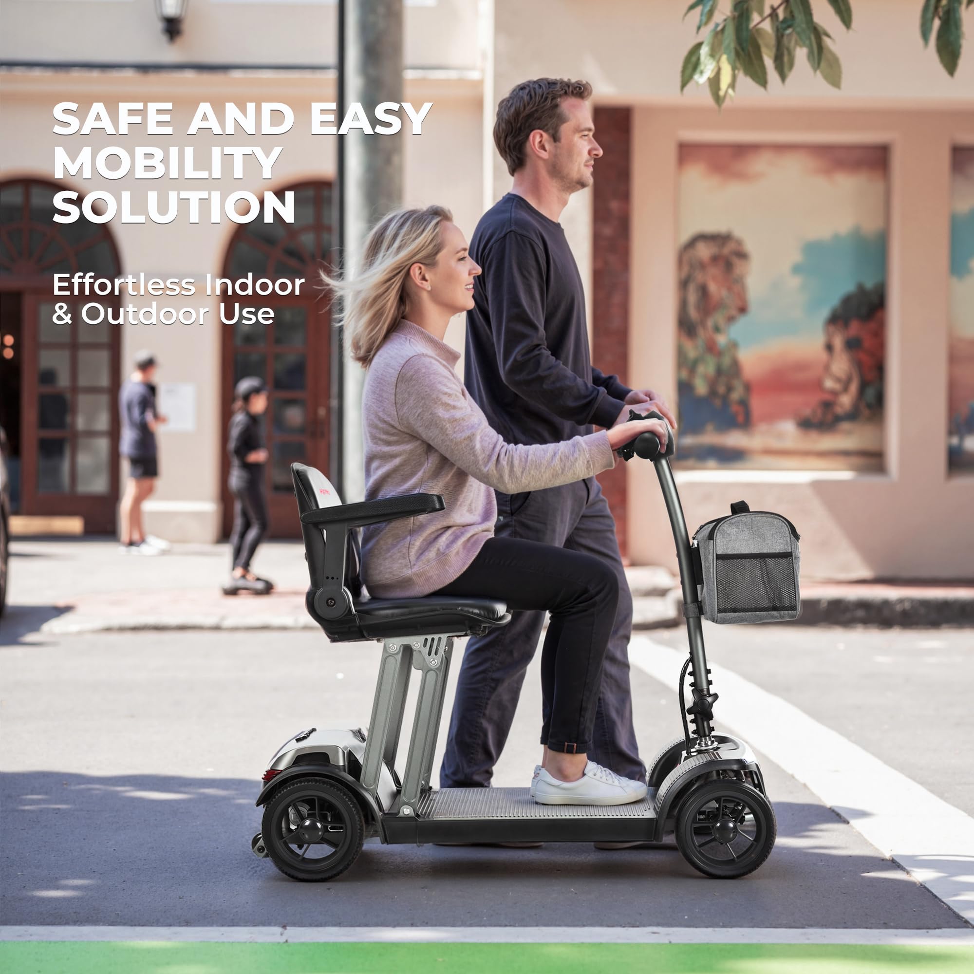 Metro Mobility AIR TRAVELLER 4-Wheel Folding Electric Mobility Scooter