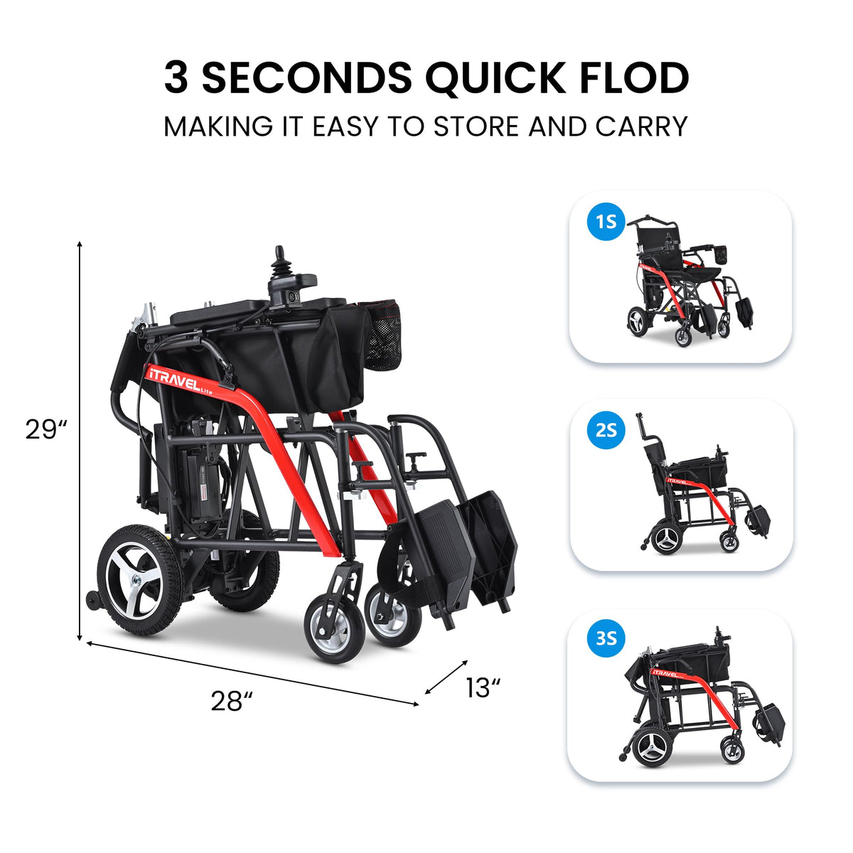Metro Mobility ITRAVEL LITE