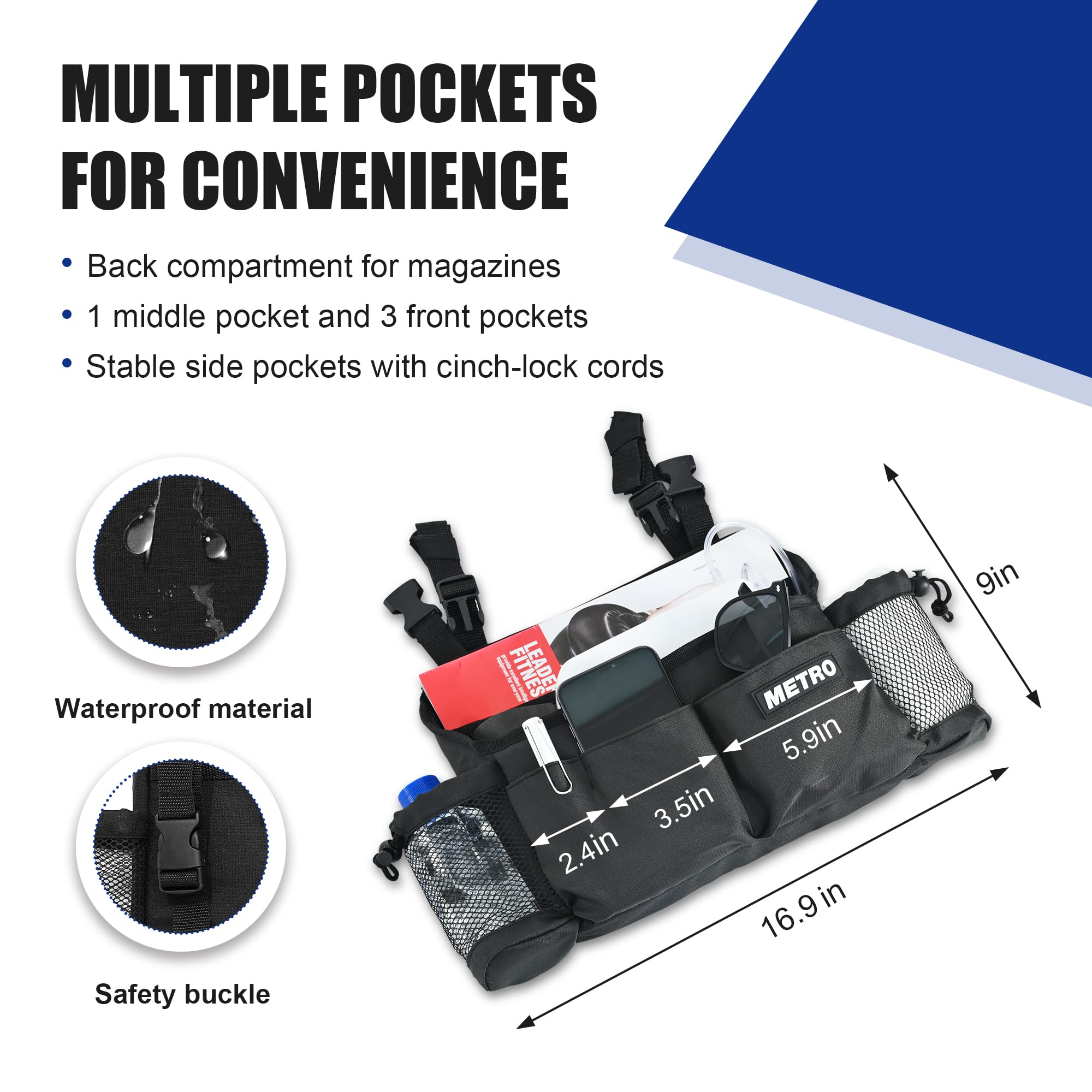 Metro Mobility M1 Portal 4-Wheel Mobility Scooter