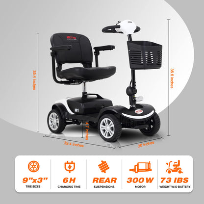 Metro Mobility M1 Portal 4-Wheel Mobility Scooter