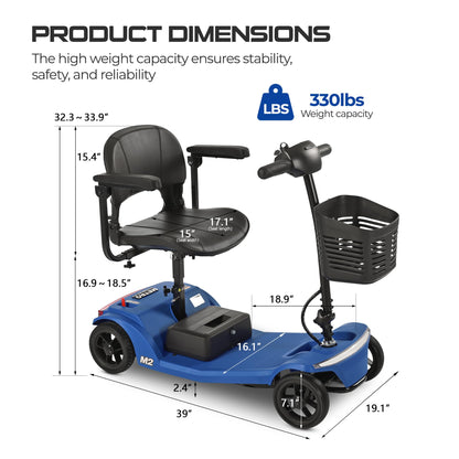 Metro Mobility M2 Heavy Duty Mobility Scooter