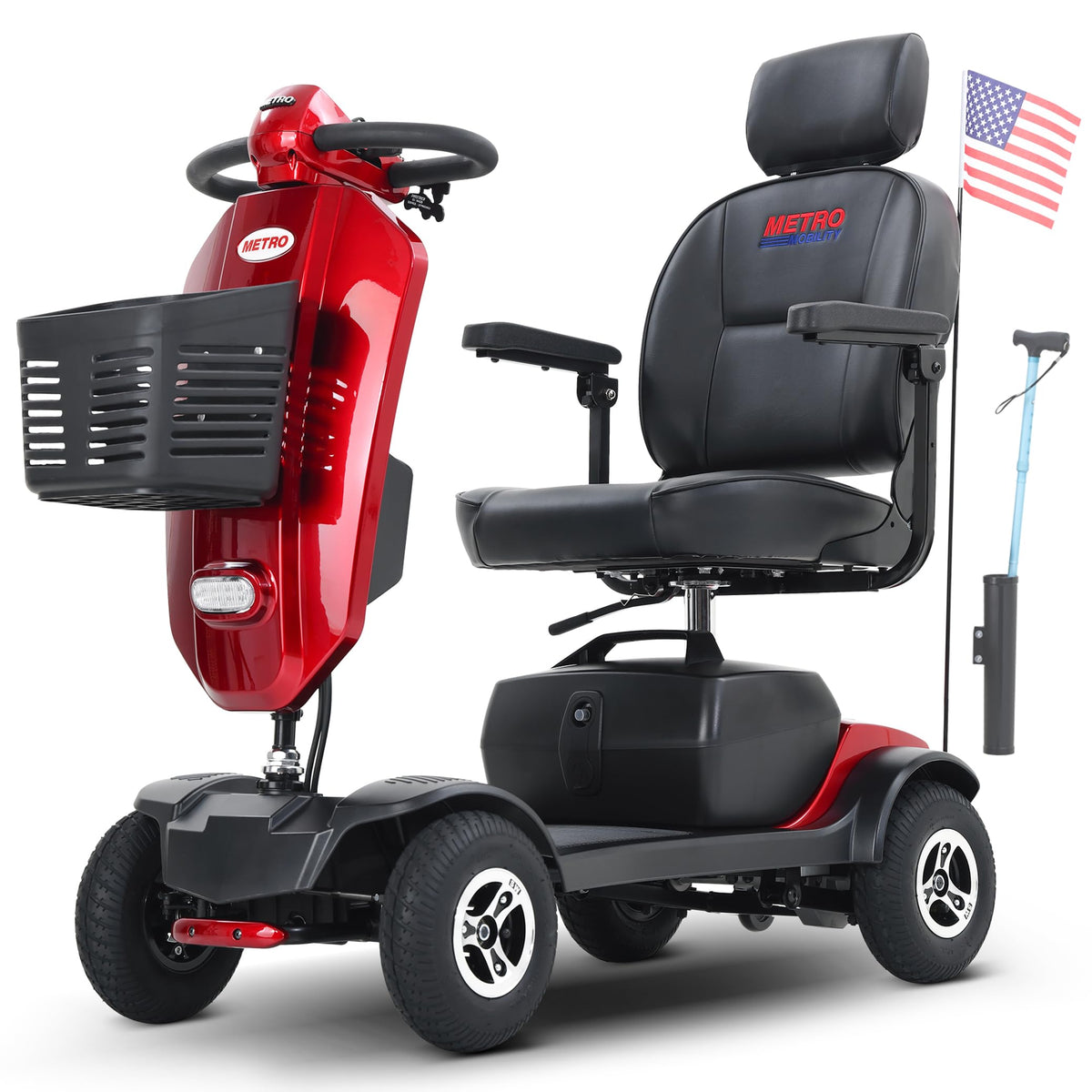 Metro Mobility Max Plus Mobility Scooter｜Compact, Stable, 300 lbs ...