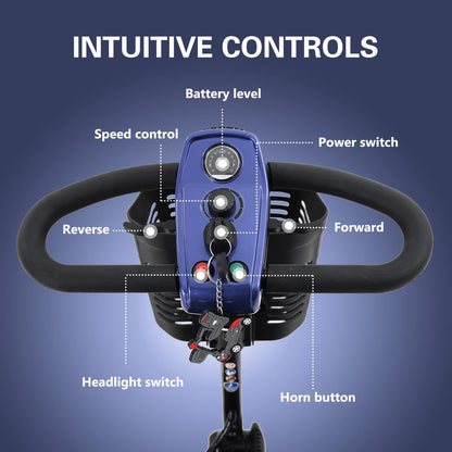 Metro Mobility Max Sport 4-Wheel Mobility Scooter