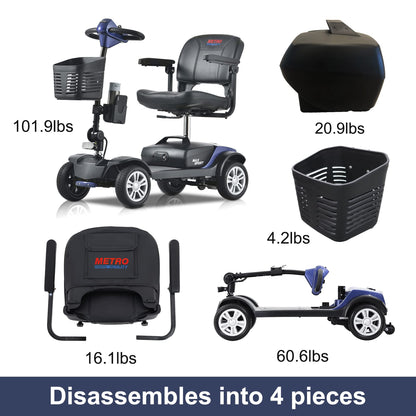 Metro Mobility Max Sport 4-Wheel Mobility Scooter