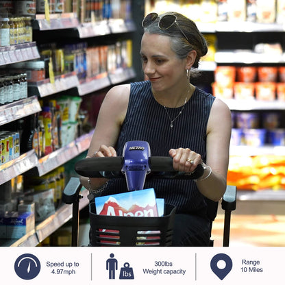 Metro Mobility Max Sport 4-Wheel Mobility Scooter