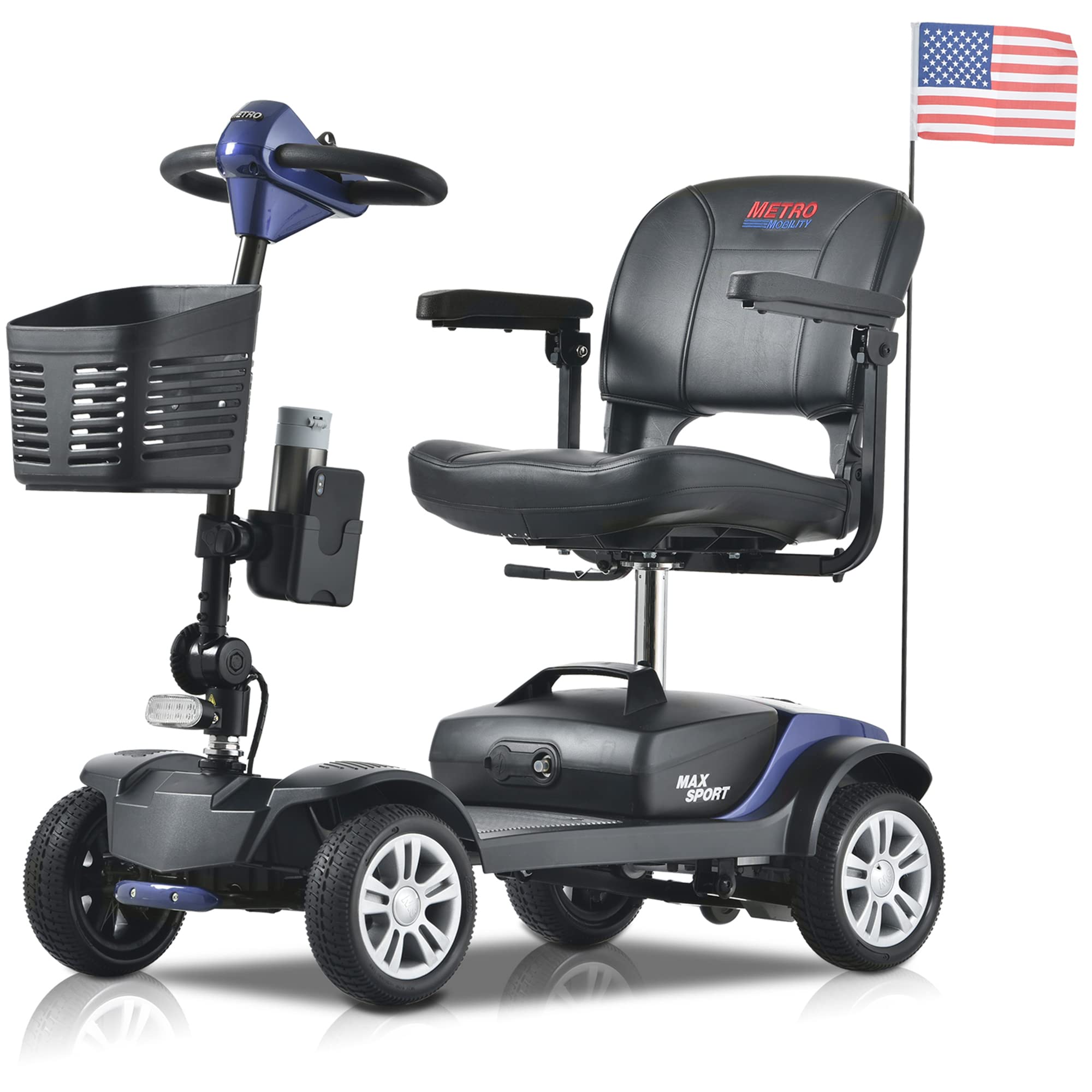 Metro Mobility Max Sport 4-Wheel Mobility Scooter