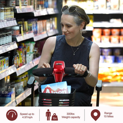 Metro Mobility Max Sport 4-Wheel Mobility Scooter