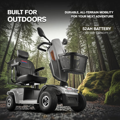 Metro Mobility S500 4-Wheel Electric Mobility Scooter