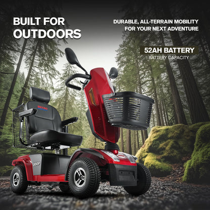 Metro Mobility S500 4-Wheel Electric Mobility Scooter