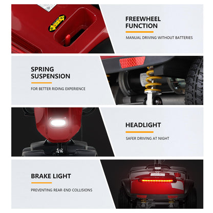 Metro Mobility Upgraded Patriot 4-Wheel Mobility Scooter